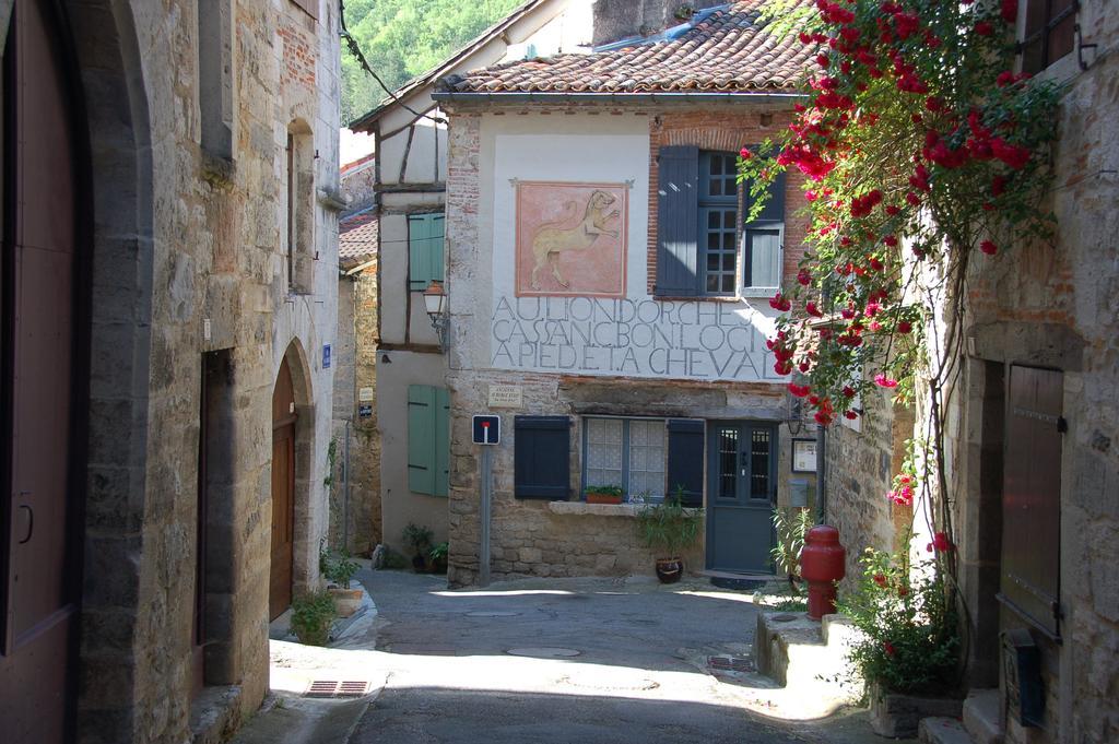 Auberge Lion D'Or Saint-Antonin Buitenkant foto