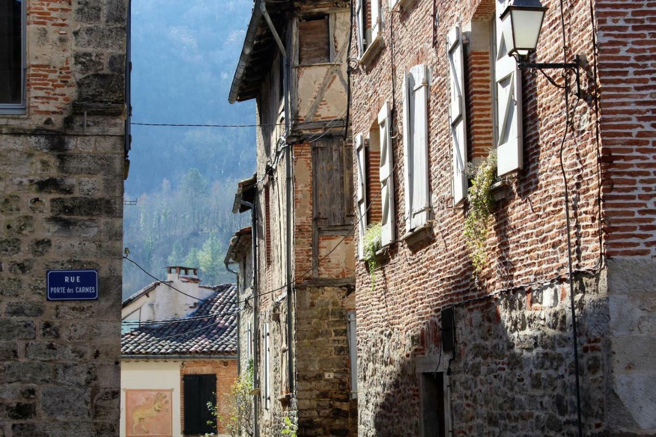 Auberge Lion D'Or Saint-Antonin Buitenkant foto